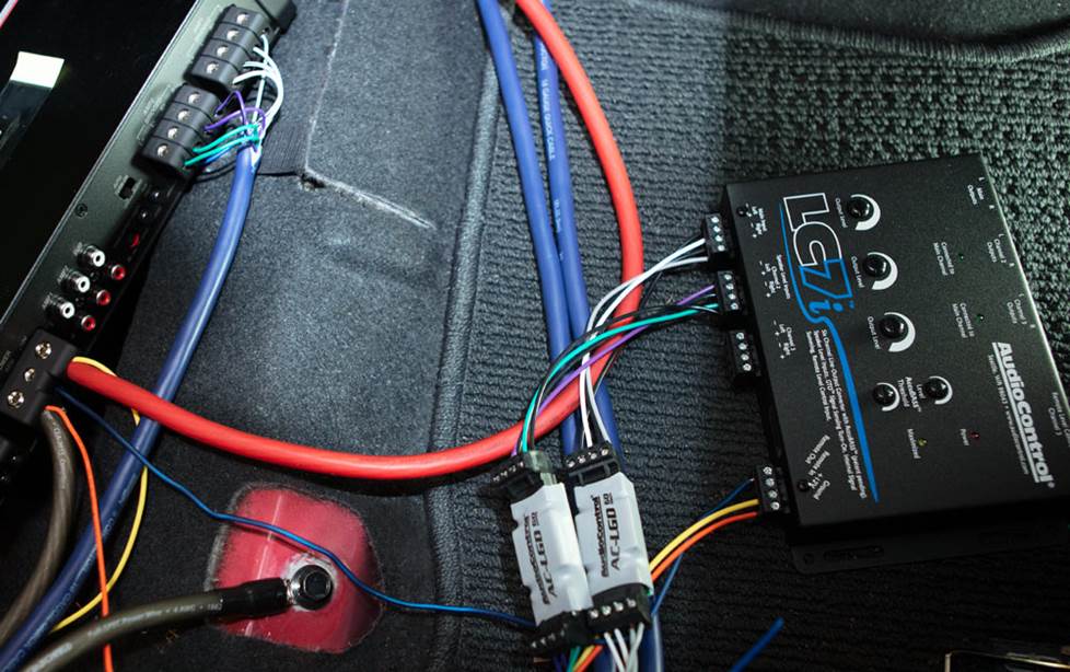 Amplifier testing and professional wiring