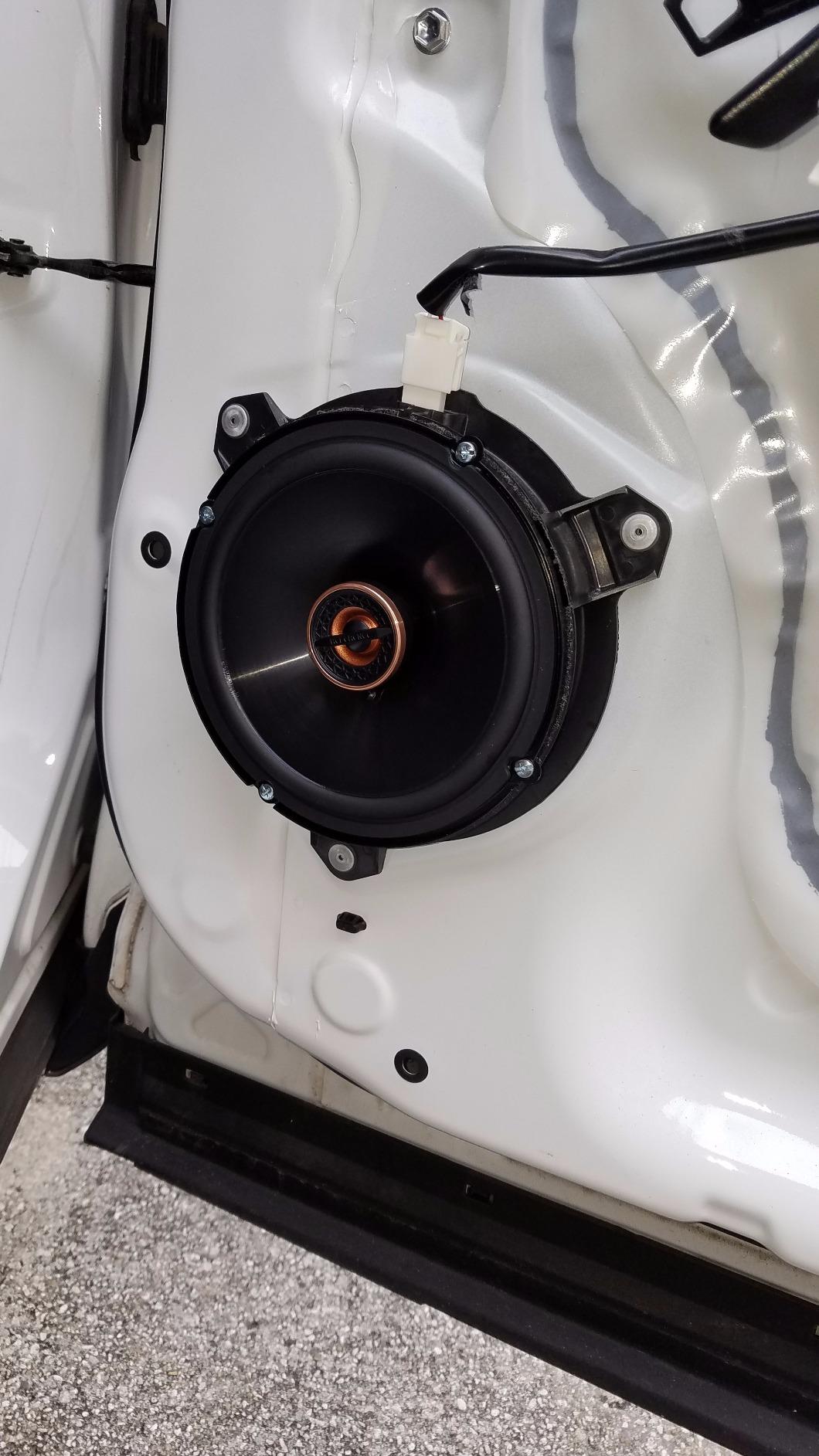 Speakers & Subwoofers service at Blackout Window Tinting Gilroy