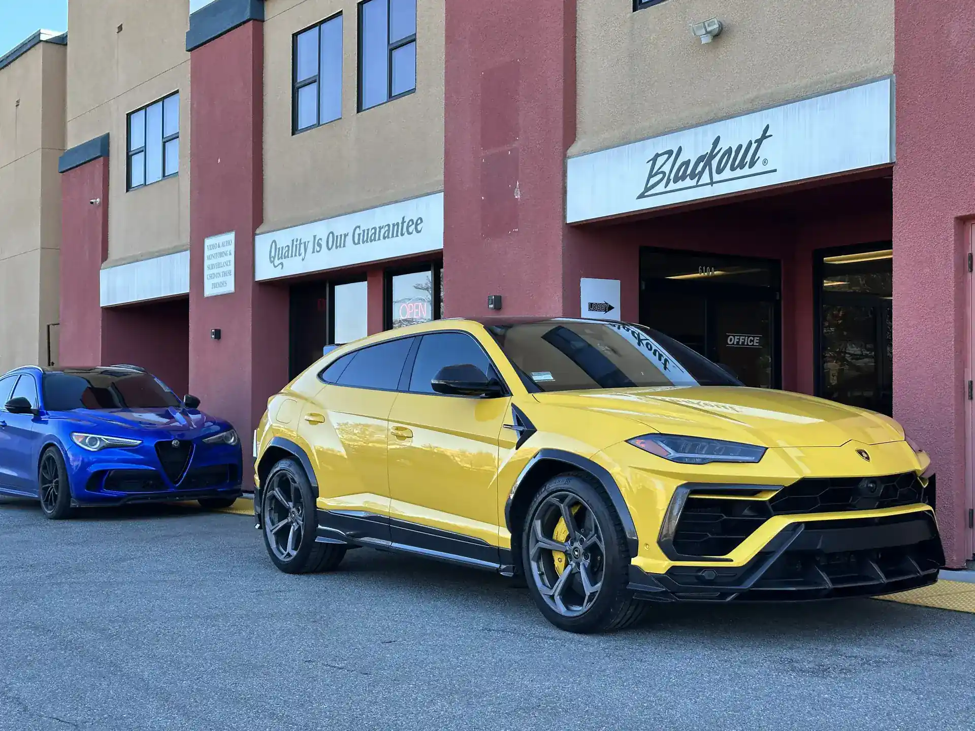2024 Lamborghini Urus - Full Tint Package