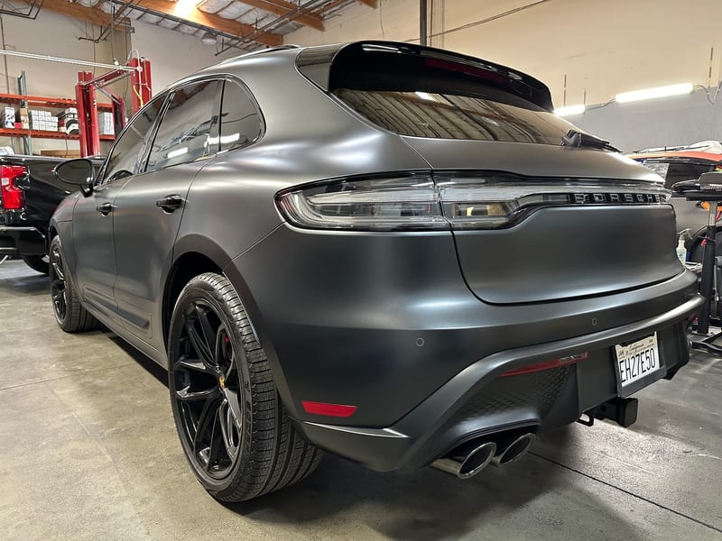 Engine Detailing service at Blackout Window Tinting Gilroy