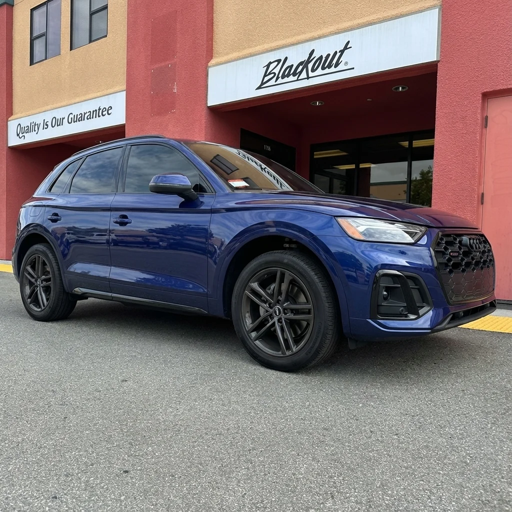 Audi protection at Blackout Window Tinting