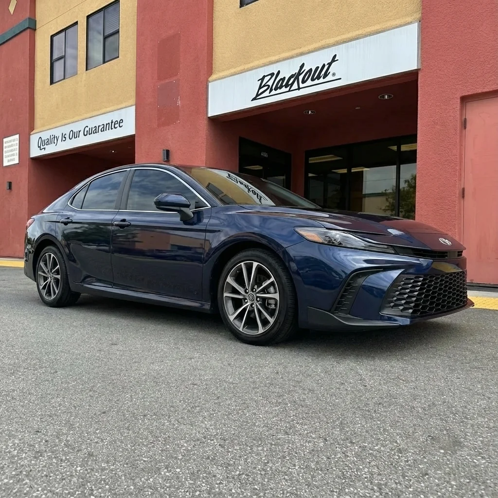 Toyota Camry protection at Blackout Window Tinting
