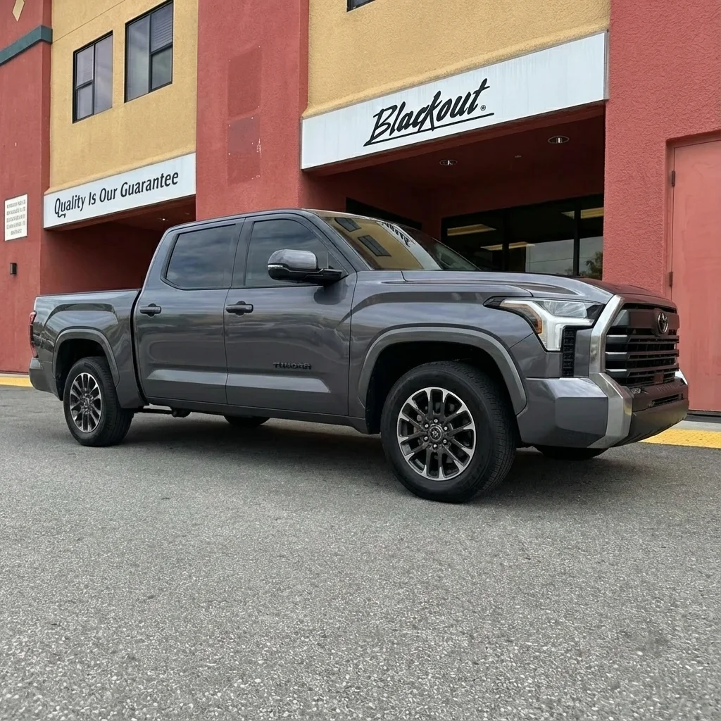 Toyota Tundra protection at Blackout Window Tinting